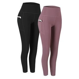 Bundle of 2 FENGBAY Leggings Pink/black